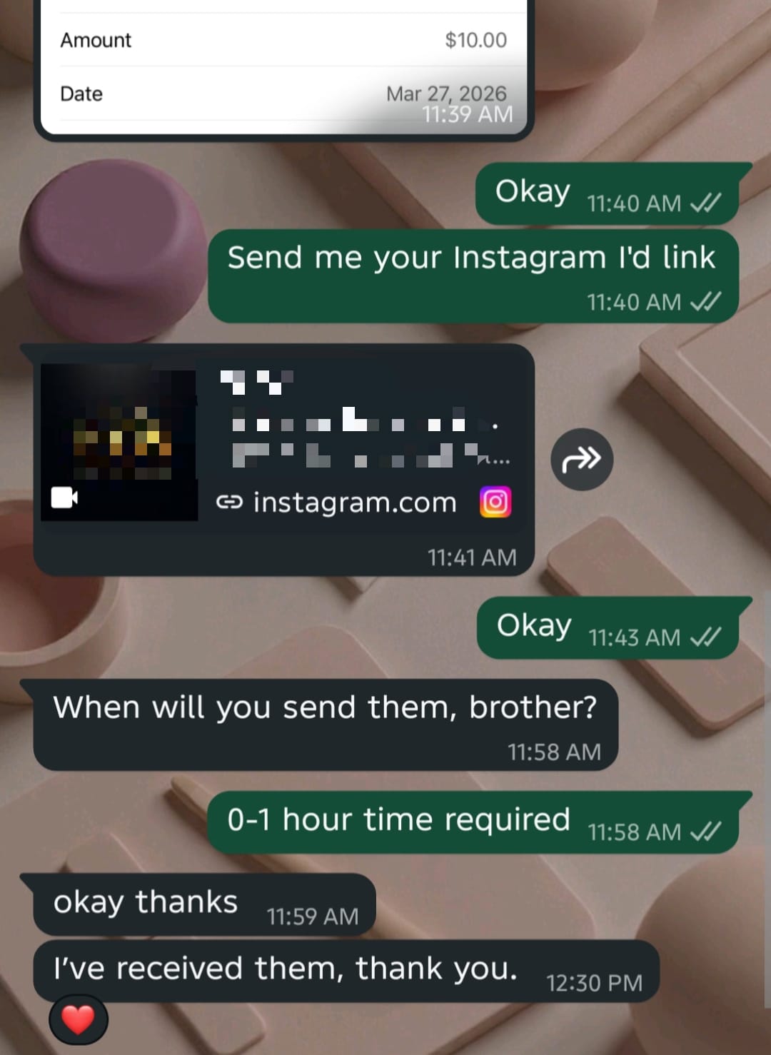 Order Proof