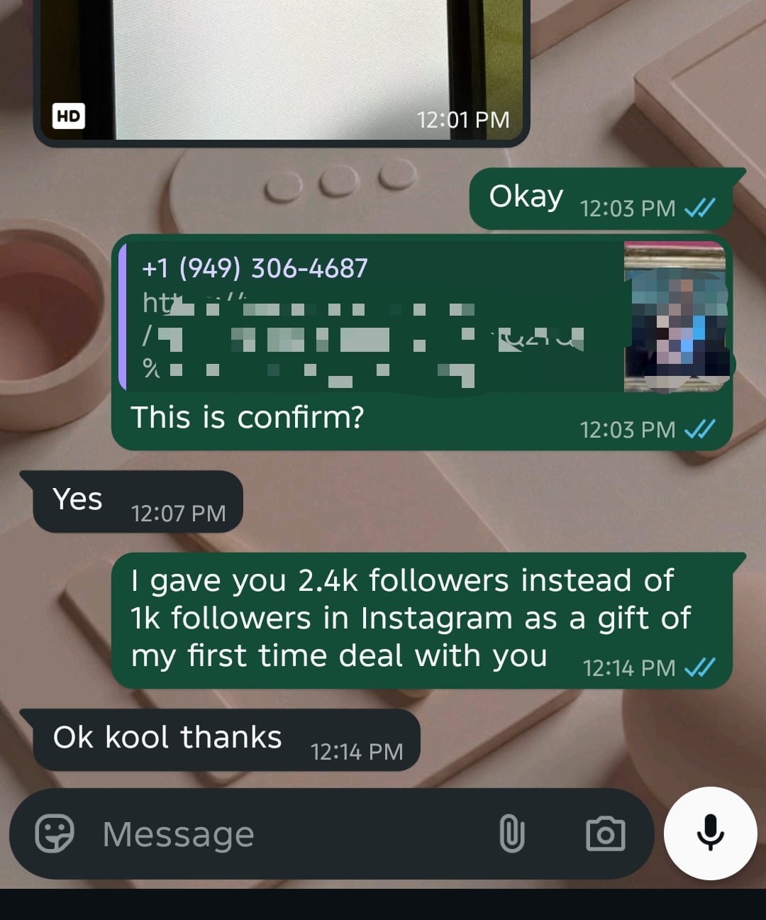 Order Proof